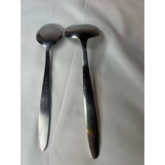 Ameta Tulip Time Stainless Spoon Gravy Ladle Replacement Silverware Flatware - Picture 5 of 7